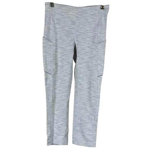 Lululemon Speed Up Crop 21" Wee Are From Space Nimbus Battleship Sz 4 EUC - Picture 4 of 10